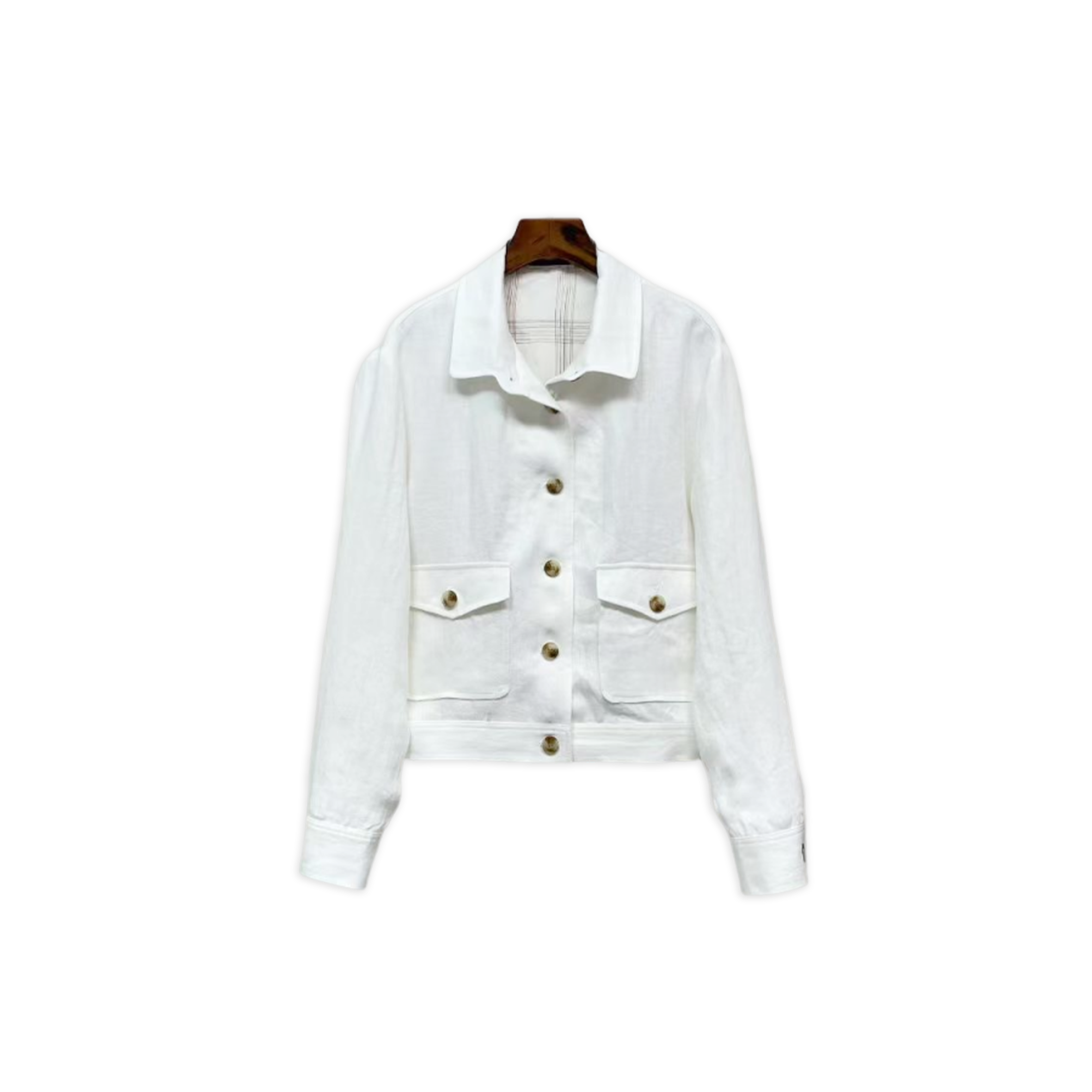 L0ew* casual collared jacket